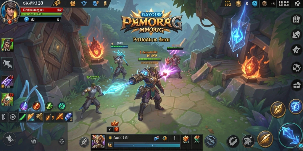 GAMBAR: Tampilan gameplay seru di dunia MMORPG GAYO138.